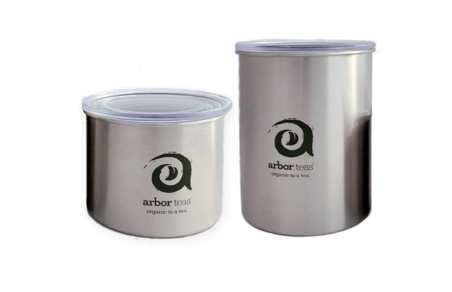 Teaware Arbor Teas | Arbor Teas Stainless Steel Storage Canister