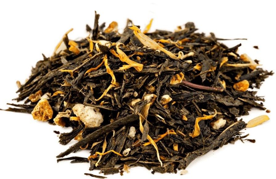 Organic Tea Arbor Teas Fair Trade | Organic Citrus Ginger Green Tea